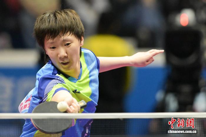 王曼昱力克孙颖莎蝉联全运女单冠军 成为第四位